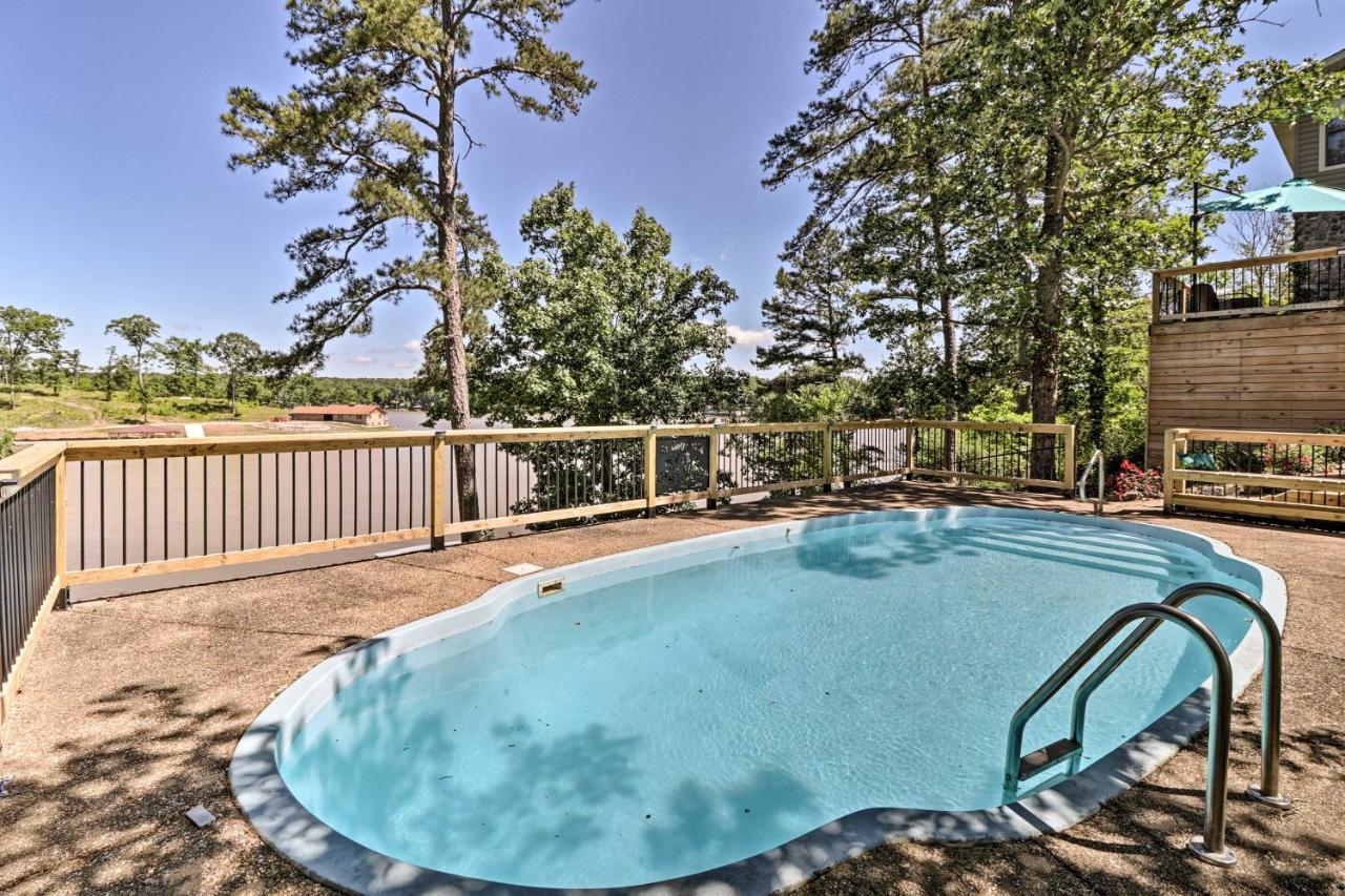Luxury Hot Springs Oasis On Lake With Private Dock! Eksteriør bilde